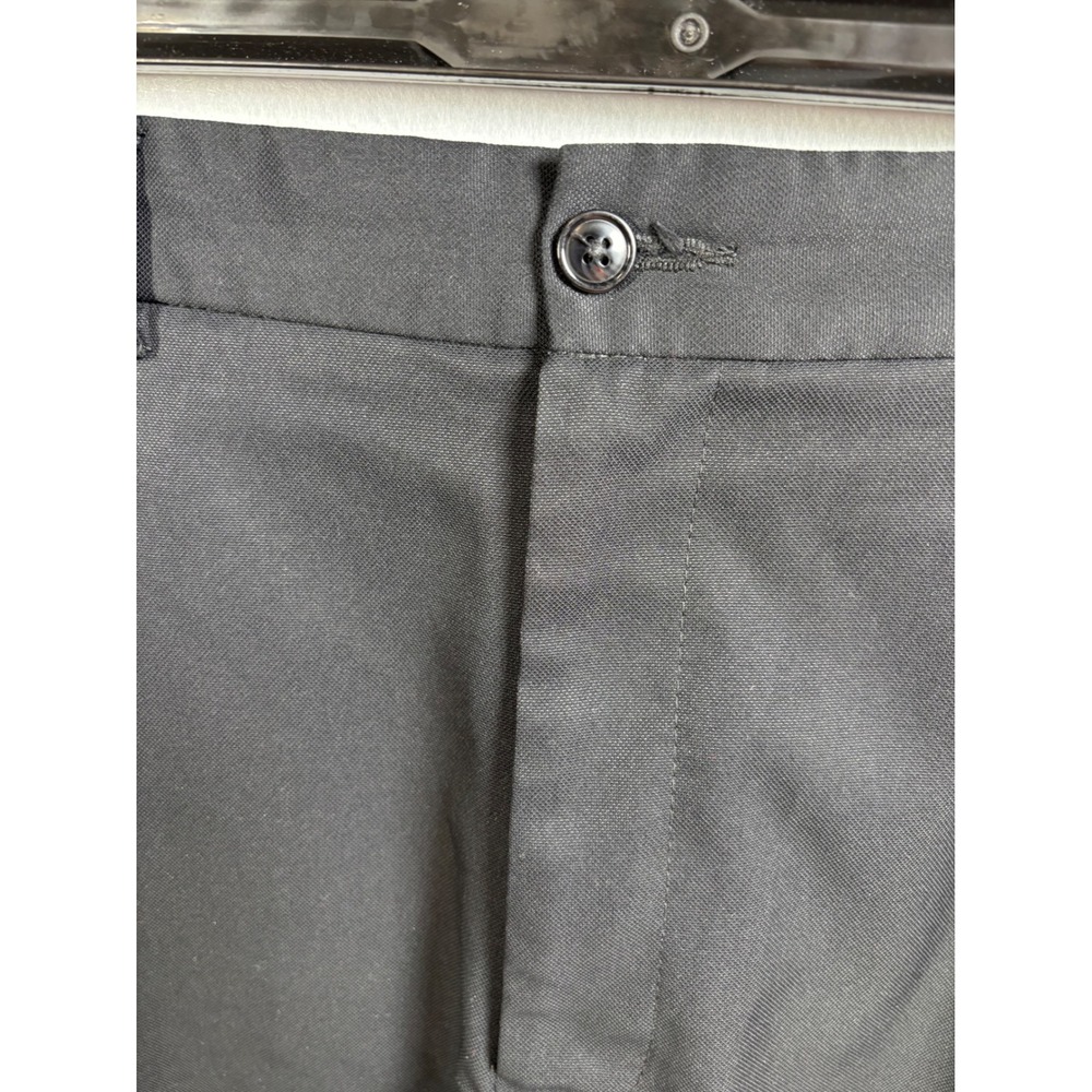 Pebble Beach Dry-Luxe Performance Mens Black Golf Shorts Size 34 Flat Front Tech - Picture 3 of 9